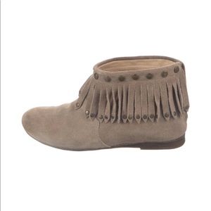 Anine Bing size 6 suede booties / moccasins